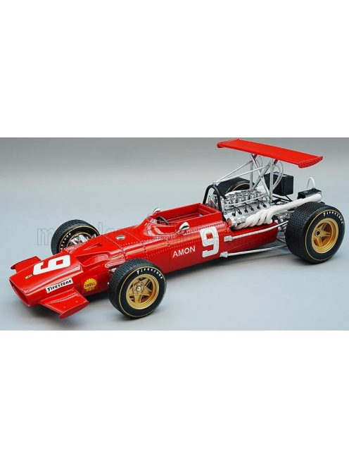 Tecnomodel - FERRARI F1  312 N 9 SOUTH AFRICA GP 1969 CHRIS AMON RED