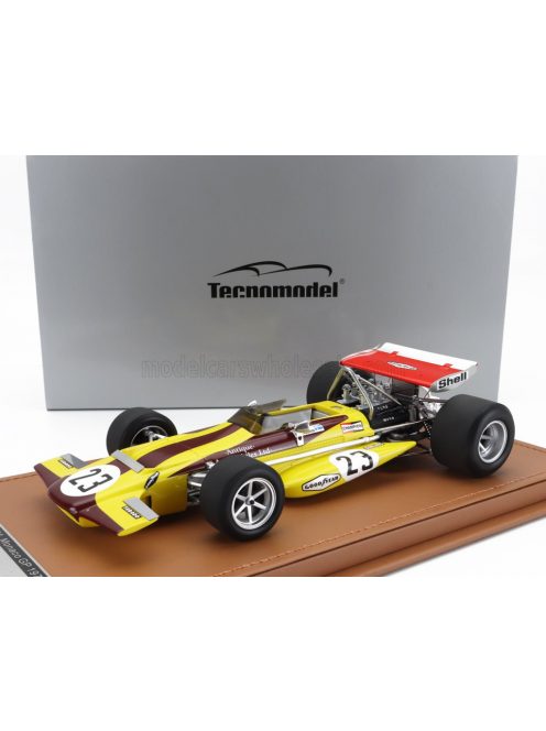 Tecnomodel - MARCH F1  701 N 23 MONACO GP 1970 R.PETERSON YELLOW RED