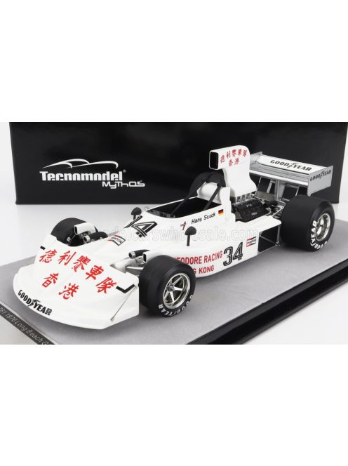 Tecnomodel - MARCH F1  761 N 34 LONG BEACH USA GP 1976 HANS JOACHIM STUCK WHITE