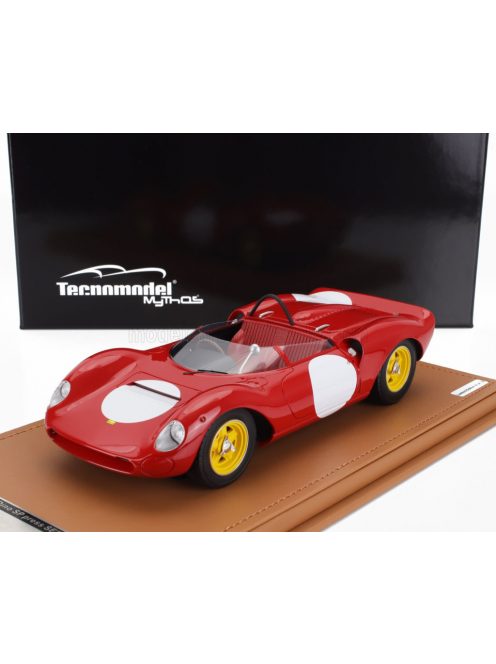 Tecnomodel - FERRARI 206SP DINO SPIDER TEAM SEFAC PRESS VERSION 1965 RED