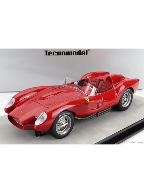 Tecnomodel - Ferrari 250Tr 3.1L V12 Testarossa Pontoon Fender Spider Press Version 1957 Red