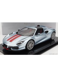   Tecnomodel - Touring Superleggera Arese Rh95 (Chassis And Engine F-12) 2021 Silver Red