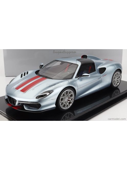 Tecnomodel - Touring Superleggera Arese Rh95 (Chassis And Engine F-12) 2021 Silver Red