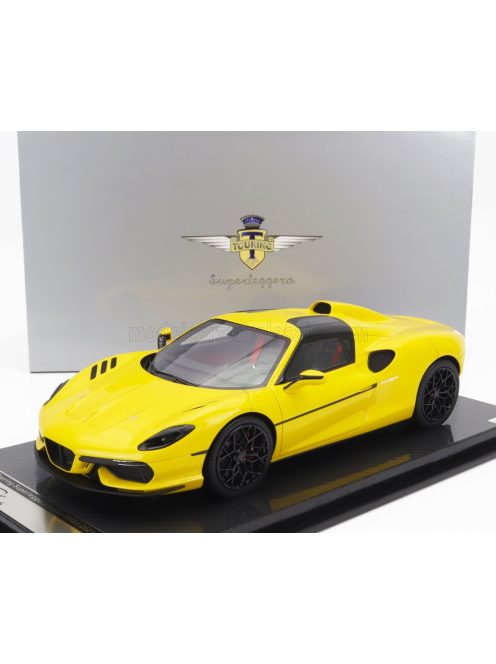 Tecnomodel - TOURING SUPERLEGGERA ARESE RH95 (CHASSIS AND ENGINE FERRARI F-12) 2021 YELLOW