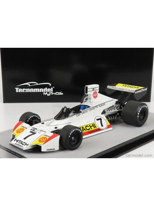 Tecnomodel - Brabham F1 Bt44 N 7 Belgium Gp 1974 C.Reutemann White