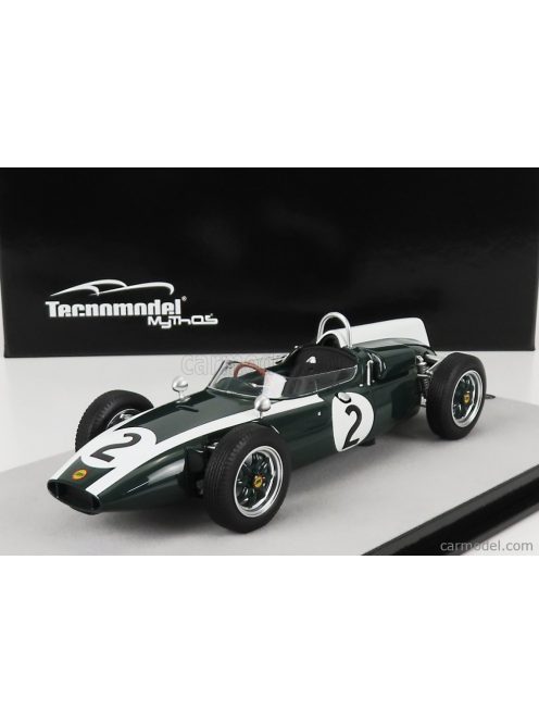 Tecnomodel - Cooper F1 T53 N 2 British Gp 1960 B.Mclaren Green