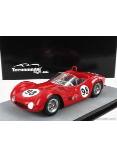   Tecnomodel - Maserati Tipo 61 Birdcage N 98 Winner Riverside Gp 1960 Carroll Shelby Red