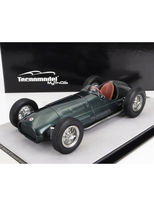 Tecnomodel - BRM F1  V16 N 0 BRITISH GP 1950 PRESENTATION CAR DRIVER RAYMOND MAYS GREEN