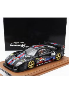   Tecnomodel - FERRARI F40 LM MARTINI RACING N 22 RACING 1996 - GOLD WHEELS BLACK