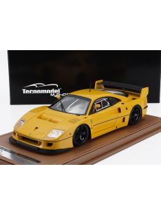   Tecnomodel - FERRARI F40 LM PRESS VERSION 1996 - WITH 5 SPOKE BLACK RIMS GIALLO MODENA - YELLOW