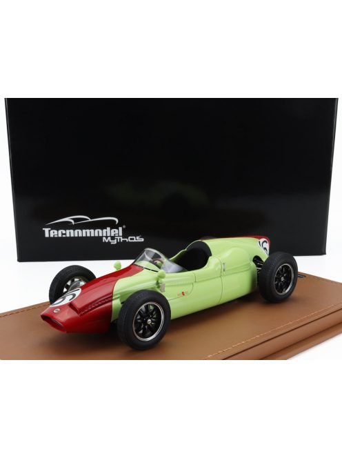 Tecnomodel - COOPER F1  T51 N 16 MONACO GP 1960 CHRIS BISTROW LIGHT GREEN RED