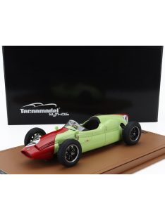   Tecnomodel - COOPER F1  T51 N 14 BRITISH GP 1960 OLIVIER GENDEBIEN LIGHT GREEN RED