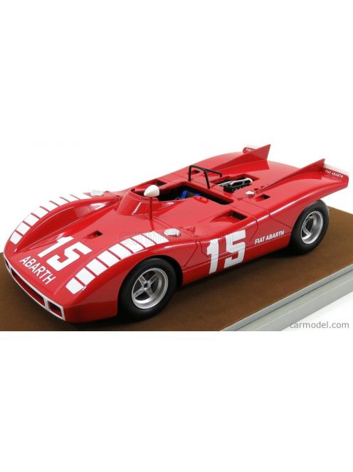 Tecnomodel - Abarth 2000Sp N 15 Nurburgring 1970 K.Ahrens Jr Red