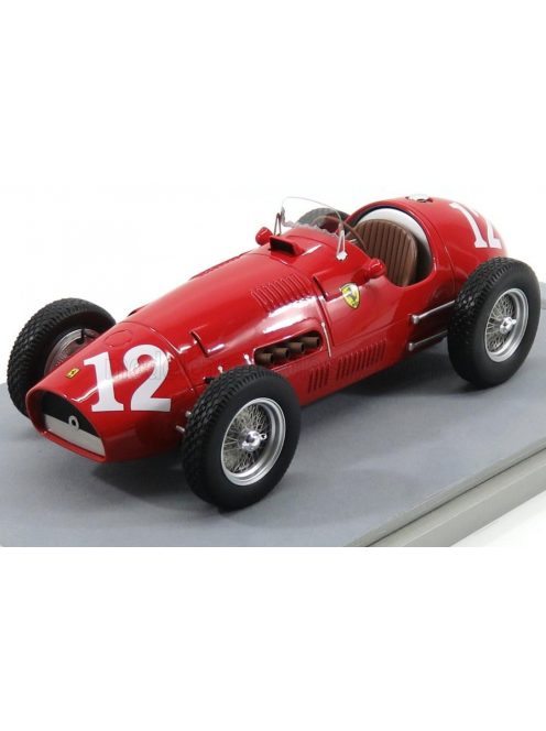 Tecnomodel - FERRARI F1  500F2 N 12 MONZA ITALY GP ALBERTO ASCARI 1952 WORLD CHAMPION RED