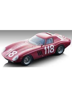   Tecnomodel - FERRARI 250 GTO 64 N 118 TARGA FLORIO 1965 C.RAVETTO - G.STARABBA RED