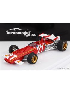   Tecnomodel - Ferrari F1 312B N 27 Belgium Gp 1970 Jacky Ickx Red White