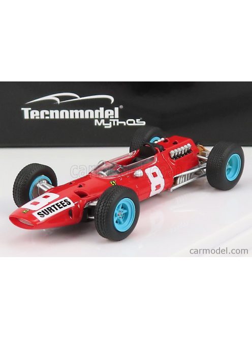 Tecnomodel - Ferrari F1 512 N 8 Italy Gp 1965 John Surtees Red