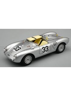   Tecnomodel - PORSCHE 550A TEAM PORSCHE KG N 33 24h LE MANS 1957 H.HERMANN - R.VON FRANKENBERG SILVER