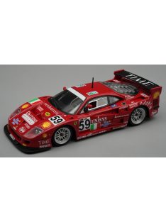   Tecnomodel - FERRARI F40 LM 3.5L TURBO V8 TEAM ENNEA SRL N 59 24h LE MANS 1996 PIERO NAPPI - ROBIN DONOVAN - TETSUYA OTA RED