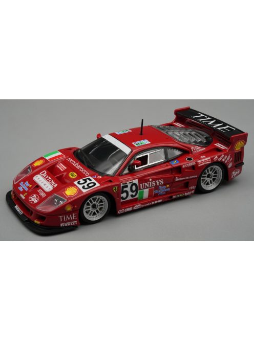 Tecnomodel - FERRARI F40 LM 3.5L TURBO V8 TEAM ENNEA SRL N 59 24h LE MANS 1996 PIERO NAPPI - ROBIN DONOVAN - TETSUYA OTA RED