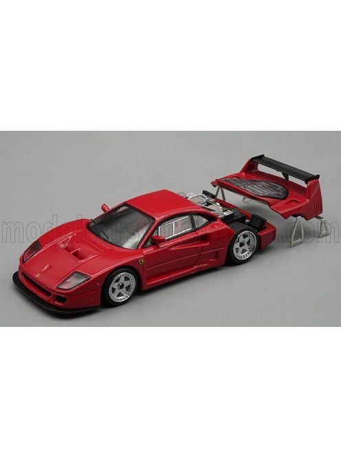 Tecnomodel - FERRARI F40 LM PRESS VERSION 1996 - SILVER WHEELS RED