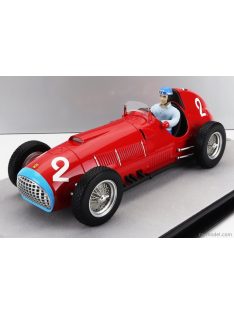   Tecnomodel - Ferrari F1 375 N 2 Winner Monza Gp Italy (With Pilot Figure) 1951 Alberto Ascari Red