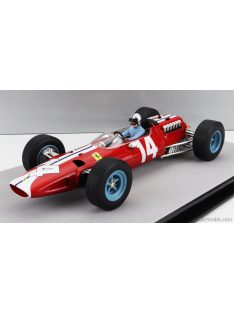   Tecnomodel - Ferrari F1 512 Team Nart N 14 Usa Gp (With Pilot Figure) 1965 Pedro Rodriguez Red