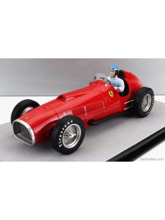   Tecnomodel - Ferrari F1 375 Indy N 0 Test Indianapolis Indy 500 (With Pilot Figure) 1952 Alberto Ascari Red