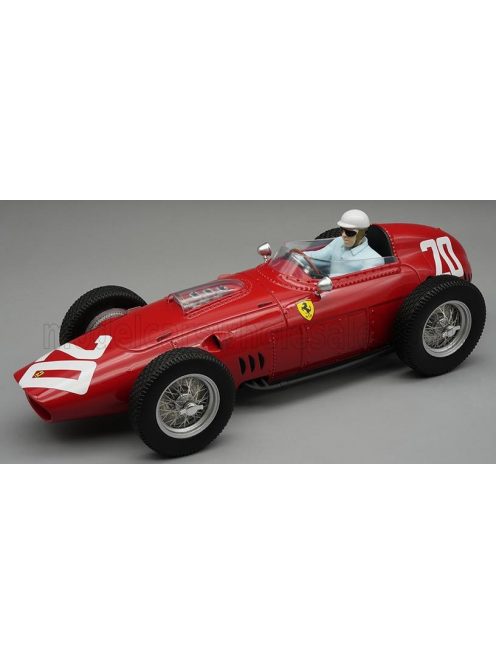 Tecnomodel - FERRARI F1  DINO 246/256 TEAM SCUDERIA FERRARI N 20 WINNER MONZA ITALY GP (with pilot figure) 1960 PHILIP HILL  RED