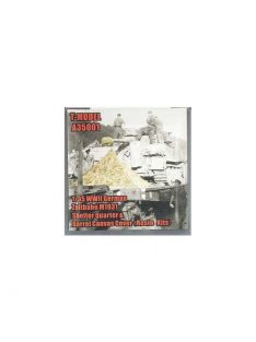   T-Model - WWII German Zeltbahn M1931 Shelter Quarter & Barrel Canvas Cover Resin Kits