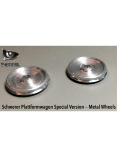   T-Model - Metal wheels set(8pcs) German 50T Type SSYS Platformwagen