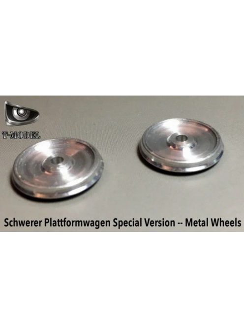 T-Model - Metal wheels set(8pcs) German 50T Type SSYS Platformwagen