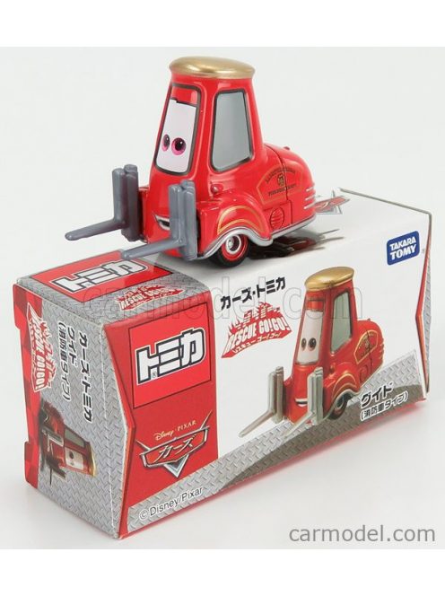 Tomica - Walt Disney Pixar Cars - Resque Gogo Guido Fire Red