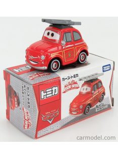 Tomica - Walt Disney Pixar Cars - Resque Gogo Luigi Fire Red