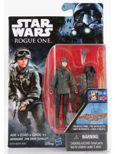   Tomica - Star Wars Rogue One Sergeant Jyn Erso Eadu Figure Cm. 9.0 Grey Black