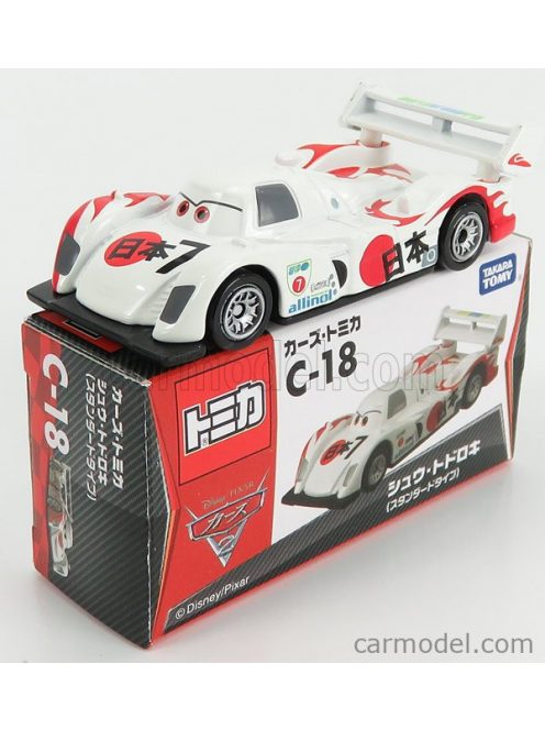 Tomica - Walt Disney Pixar Cars - Shu Todoroko White Red