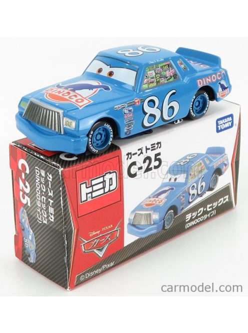 Tomica - Walt Disney Pixar Cars - Chick Hicks Dinoco N 86 Light Blue