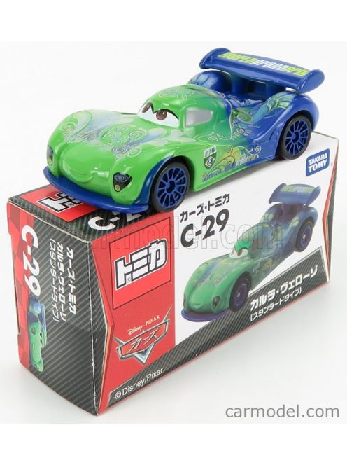 Tomica - Walt Disney Pixar Cars - Carla Velesco Green Blue