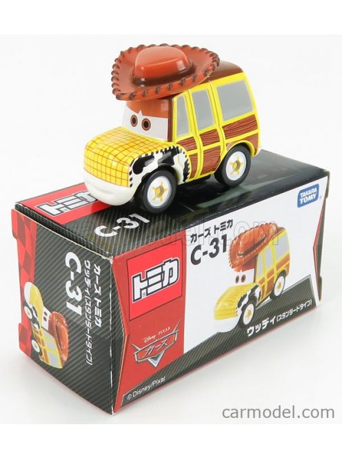 Tomica - Walt Disney Pixar Cars - Woody Yellow Wood