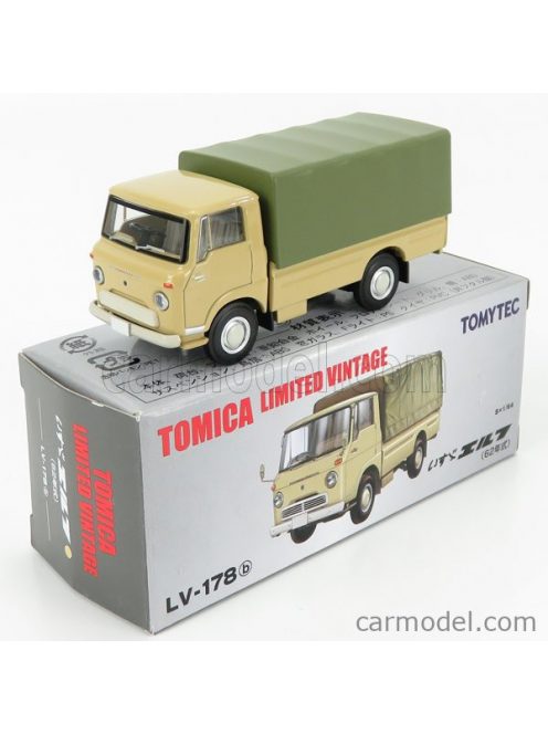 Tomica - Isuzu Elf Pick-Up Telonato 1960 Beige Green