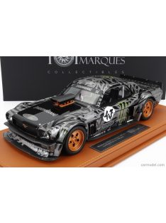   Topmarques - Ford Usa Mustang Hoonigan N 43 Coupe 1965 Ken Block Grey Black