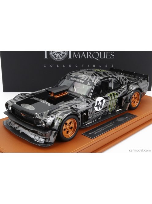 Topmarques - Ford Usa Mustang Hoonigan N 43 Coupe 1965 Ken Block Grey Black