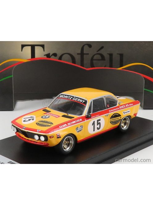 Trofeu - Bmw 2800Cs N 15 4H Monza 1973 M.Dupont - P.Blancpain Orange Red