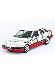   Trofeu - FORD ENGLAND SIERRA XR 4x4 (night version) N 12 RALLY NATIONAL BREAKDOWN 1987 PHIL COLLINS - BRIAN THOMAS WHITE RED