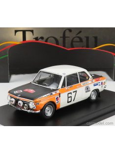   Trofeu - Bmw 2002Ti N 67 Rally Montecarlo 1972 N.Koob White Orange Black