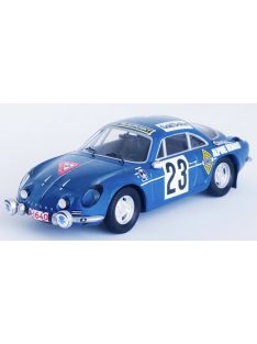   Trofeu - RENAULT A110 ALPINE N 23 RALLY 1000 LAKES 1969 JORMA LUSENIUS - SEPPO HALME BLUE