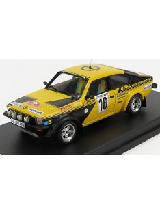   Trofeu - OPEL KADETT C GT/E (night version) N 16 4th RALLY MONTECARLO 1976 WALTER ROHRL - JOCHEN BERGER YELLOW BLACK