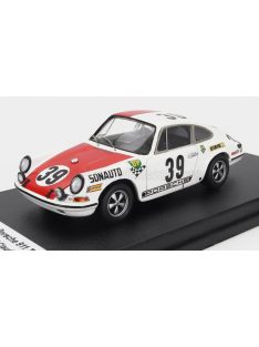   Trofeu - PORSCHE 911T COUPE  BP N 39 WINNER 24h SPA 1969 G.CHASSEUIL - C.BALLOT-LENA WHITE RED