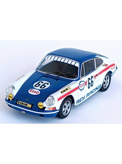 Trofeu - PORSCHE 911 S COUPE N 66 24h LE MANS 1971 JEAN CLAUDE GEURIE - CLAUDE MATHURIN BLUE WHITE