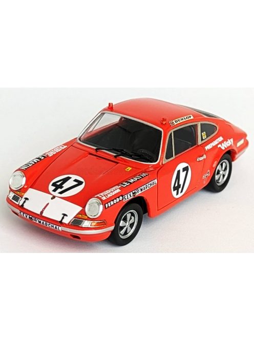 Trofeu - PORSCHE 911 S COUPE N 47 24h LE MANS 1971 JEAN JACQUES COCHET - JEAN SELZ RED